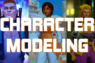 help you to create you 3d stylized character