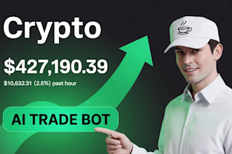 build high accurate ai crypto trading bot, arbitrage bot, crypto trading bot