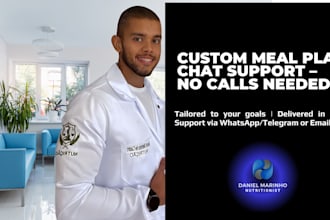be your online nutrition coach with personalized meal planning