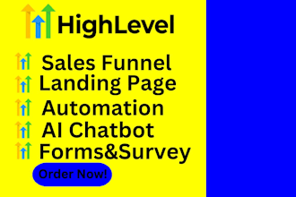 gohighlevel landing page forms survey pipelines integration chatbot vapi ai n8n