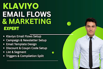 klaviyo email marketing specialist ecommerce email automation expert growth