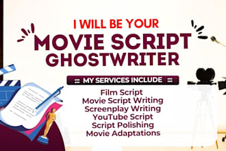 write movie script, screenplay, film script, movie script writing, screenwriting