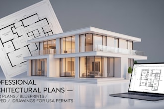 design a professional architecture portfolio presention with layout in pdf