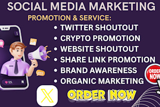 twitter shoutout promote crypto nft tweet share link to 90m usax,ig,fb audience