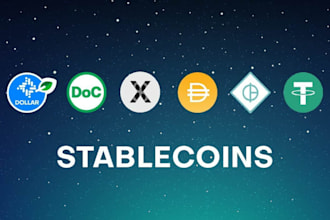 develop stablecoins, real estate tokenization platform, ohm defi staking website