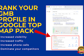 do gmb ranking, gmb optimization and optimize for local seo, maps citations