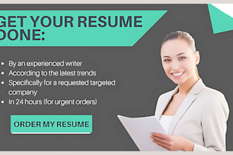 write and update ats resume, CV, linkedin, healthcare, executive, or medical CV