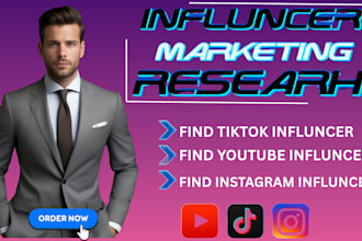 find top instagram, tiktok, youtube influencers list for influencer market
