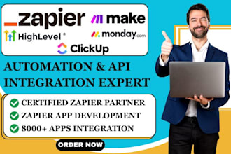 do hubspot gohighlevel CRM funnel zapier monday notion stripe clickup automation