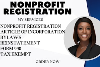 do nonprofit registration, bylaws, 501c3, form 990 1023, 1023ez, reinstatement
