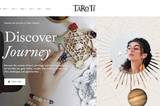 build squarespace astrology and spiritual website esoteric spiritual website