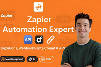 automate workflows with zapier automation or make API integration