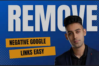 permanently delete negative link article on google search