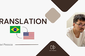 translate from english to brazilian portuguese vice versa