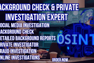 be your private investigator osint detective background check digital forensics