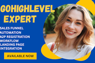 gohighlevel expert workflow a2p registration sales funnel for credit repair
