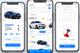 develop car rental app rental app car rental car auction app car rental website