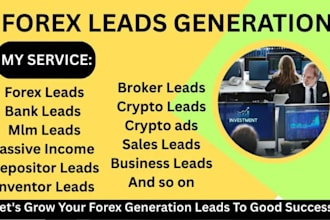 do forex leads bank leads inventor leads crypto leads dispositor trading leads