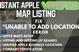 do apple business location verification apple map brand apple maps listing