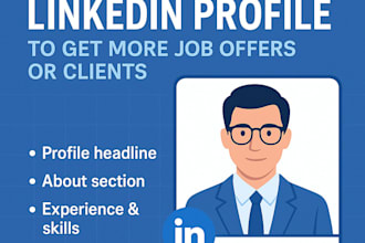 optimize your linkedin profile to get more job offers or client