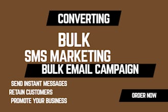 blast bulk sms marketing campaign,mass email,text message with twilo sms