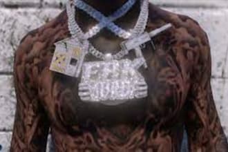 create custom iced out chain, jewelries, gang pocket flags for fivem or gta 5