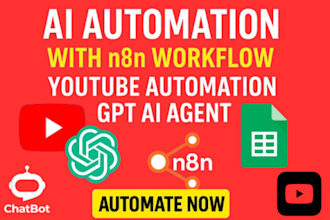 build ai automation n8n workflow n8n youtube automation n8n expert n8n ai agent