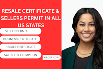 get resale certificates and seller permits in all US states