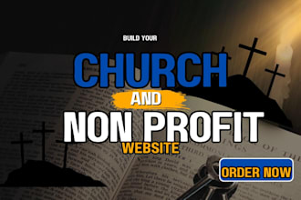 church website 501c3 donation charity ngo webite non profit crowdfunding webite
