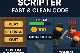 create powerful roblox scripts, guis, and game systems fast