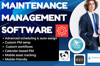setup maintenance management software bulkdatapro upkeep asset panda ezo