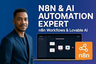 n8n ai automation, expert n8n workflow lovable ai dev, outbound ai call agent