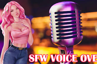 record a soft sfw female voice over in flirty, emotional or asmr tone