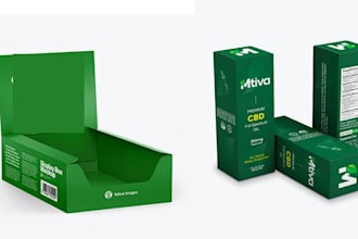 do packaging design, label, box, pouch, and 3d mockup for your product