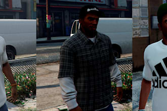 create good quality custom peds and props for gta 5 fivem server