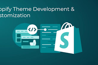 fix your shopify bugs and customize theme, shopify developer