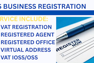 vat registration  ioss and oss setup registered agent and virtual office