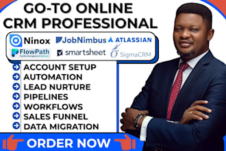 do ninox flowpath jobnimbus data migration smartsheet atlassian sigma automation