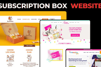 design your subscription box or membership website using subbly or cratejoy