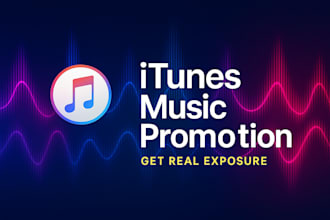 professionally promote organic USA music promotion on itunes and apple music