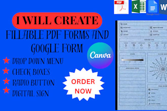create fillable pdf form journal planner using canva indesign