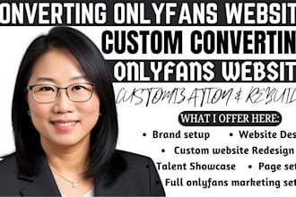 design a high converting onlyfans website to boost your traffic