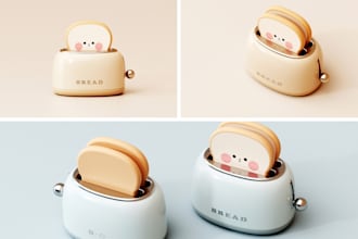 3d modelling product design rendering