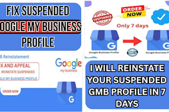 appeal gmb reinstate and fix suspended google my business profile fix suspension