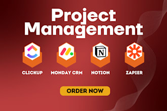 clickup monday crm wrike workflow notion template basecamp zapier automation va
