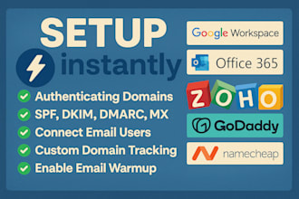 setup cold email outreach using instantly ai