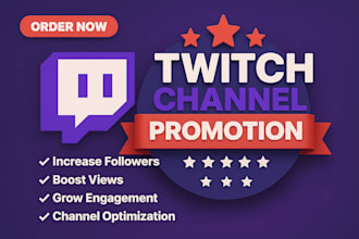 do twitch channel promotion, boost twitch live viewers, increase in revenue