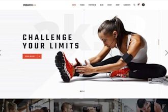 squarespace fitness website workout gym yoga personal trainer website