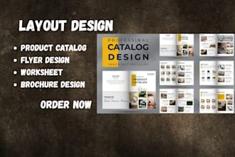 design product catalog,travel guide workbook worksheet on canva