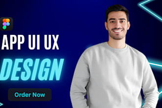 create figma app ui ux design mobile app design app prototype landing page UI